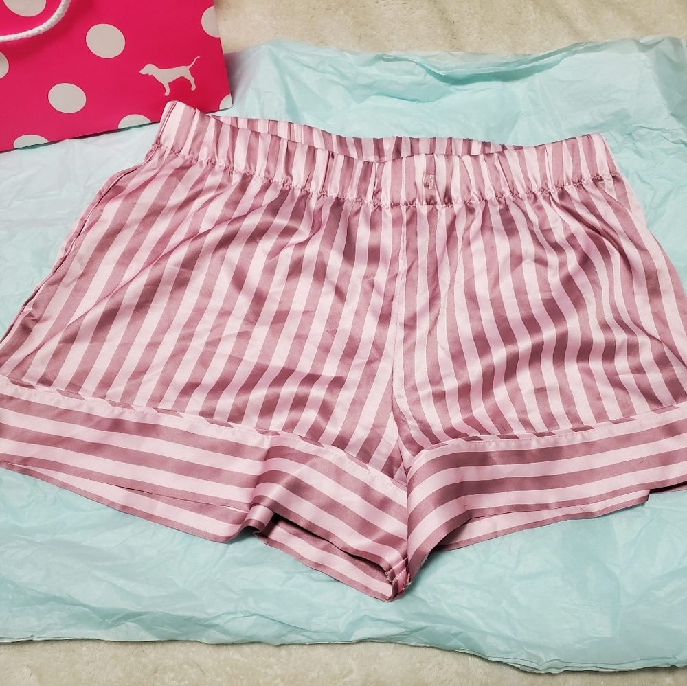 Victoria secret  satin sleep shorts